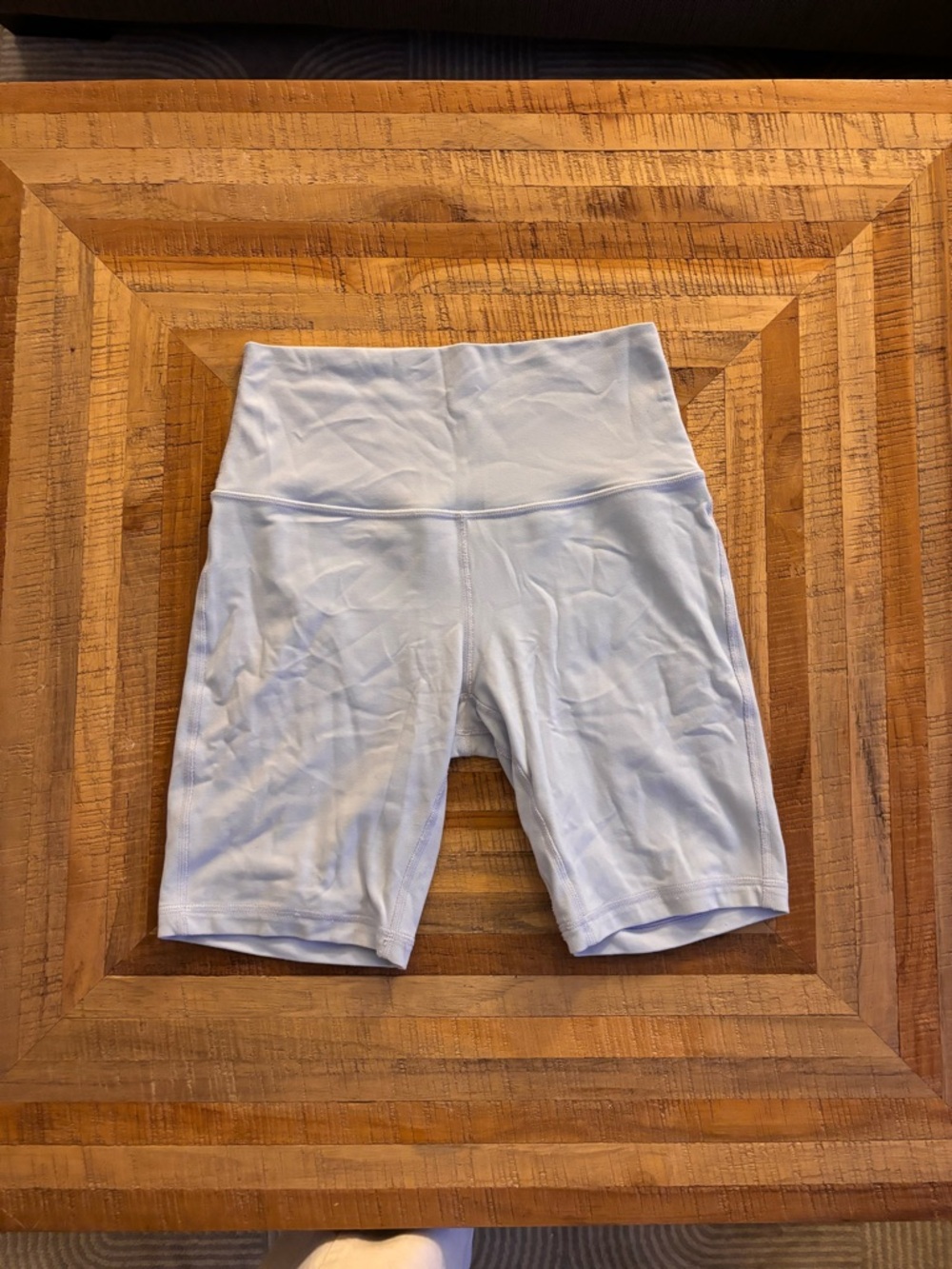 Lululemon lilac High-Waist Bike Shorts